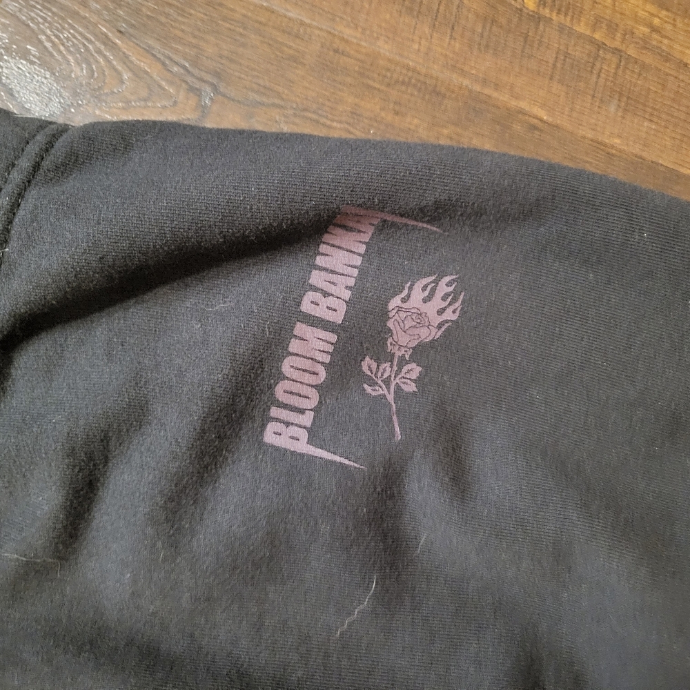 Civil Regime Bloom Bankai Concrete Rose Rhinestone Sweatpants Size M - Picture 11 of 11